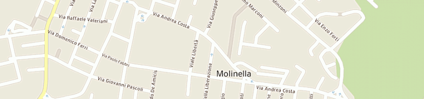Mappa della impresa comune di molinella a MOLINELLA