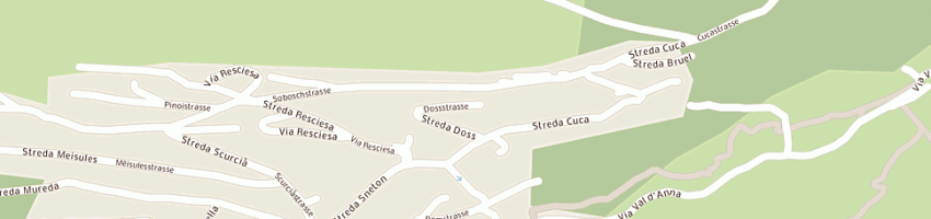 Mappa della impresa bernardi osvaldo a ORTISEI