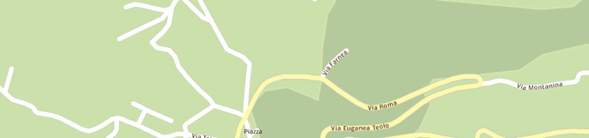 Mappa della impresa bar centrale a TEOLO