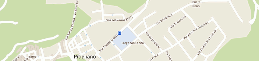 Mappa della impresa emidi domenico a PITIGLIANO