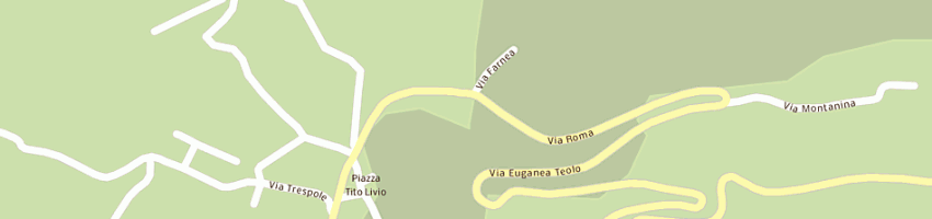 Mappa della impresa hotel alla posta a TEOLO