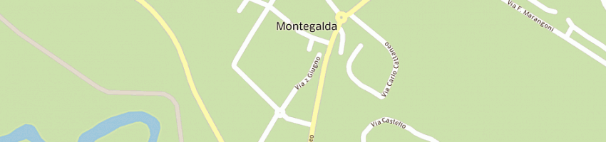 Mappa della impresa cst company srl a MONTEGALDA