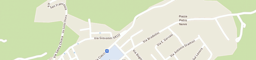Mappa della impresa peruzzi silvana a PITIGLIANO