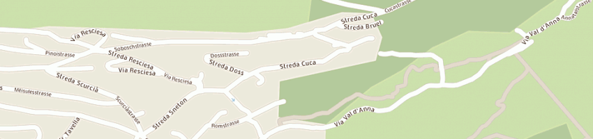 Mappa della impresa insam antonio filiberto a ORTISEI