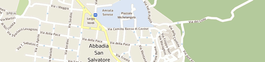 Mappa della impresa i viaggi di re ratchis di rappuoli daniela e c sas a ABBADIA SAN SALVATORE