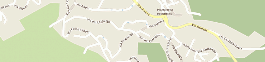 Mappa della impresa albergo garden a ABBADIA SAN SALVATORE