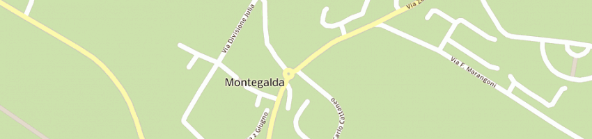 Mappa della impresa eugeni walter e c (sas) a MONTEGALDA