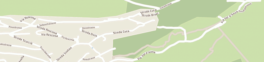 Mappa della impresa kostner adolf andrea a ORTISEI