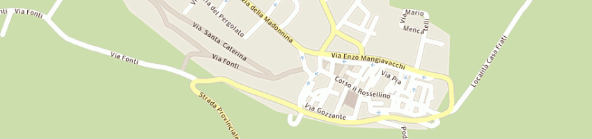 Mappa della impresa l'incontro sas di rossi luana e bai alberto a PIENZA