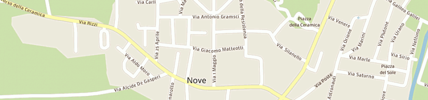 Mappa della impresa scuro a NOVE