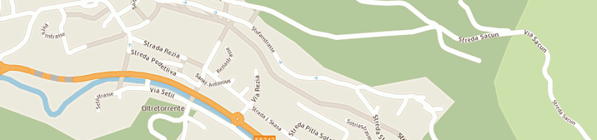 Mappa della impresa comploj igor e ci sas a ORTISEI