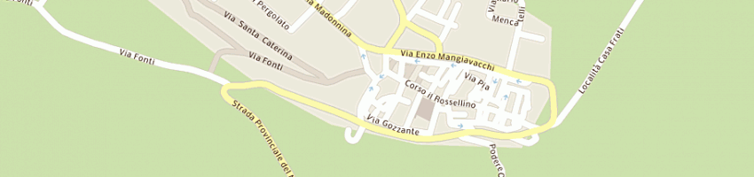 Mappa della impresa casini di casini roberta e donatella snc a PIENZA