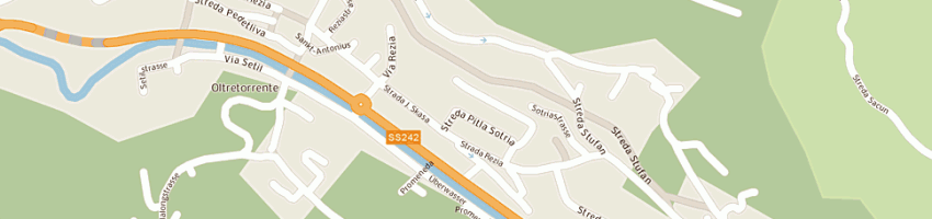 Mappa della impresa radio tv center a ORTISEI