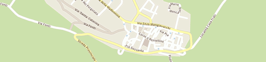 Mappa della impresa enoteca le crete di widmann rosmarie a PIENZA