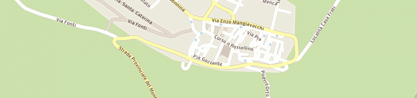 Mappa della impresa pienza art gallery a PIENZA