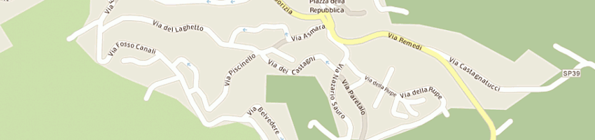 Mappa della impresa albergo piccolo hotel aurora a ABBADIA SAN SALVATORE