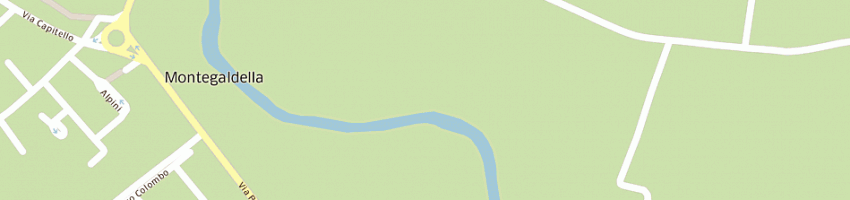 Mappa della impresa autofficina magagnin g di magagnin alberto a MONTEGALDA