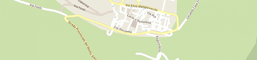 Mappa della impresa pienza internetit di crociani daniele a PIENZA
