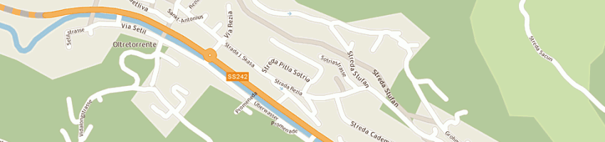 Mappa della impresa frisch gunther a ORTISEI