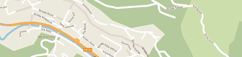 Mappa della impresa grones sas di nadia grones e co a ORTISEI