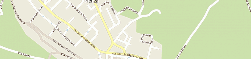 Mappa della impresa menconi srl a PIENZA