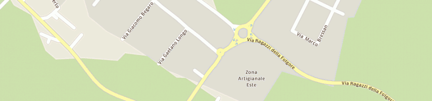 Mappa della impresa io retail individual solution only snc di dina forgione e c a ESTE