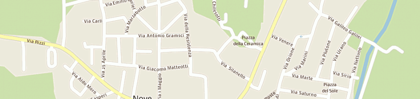 Mappa della impresa unicomm srl a NOVE