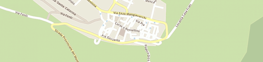 Mappa della impresa parrucchiera garosi carla a PIENZA