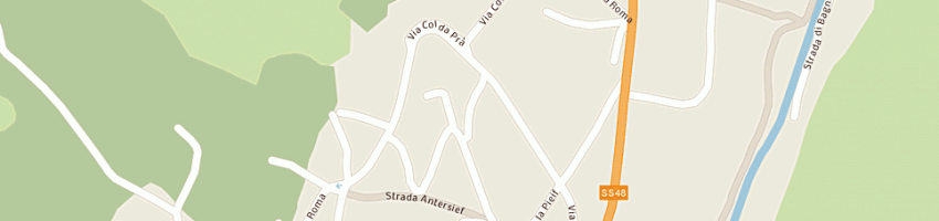 Mappa della impresa comun general de fascia a POZZA DI FASSA