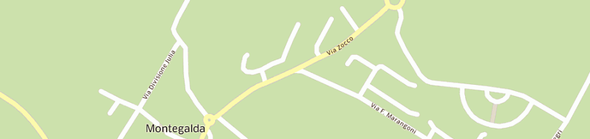 Mappa della impresa bortolan elena a MONTEGALDA
