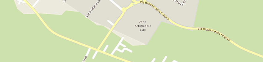 Mappa della impresa marchiori ettore a ESTE