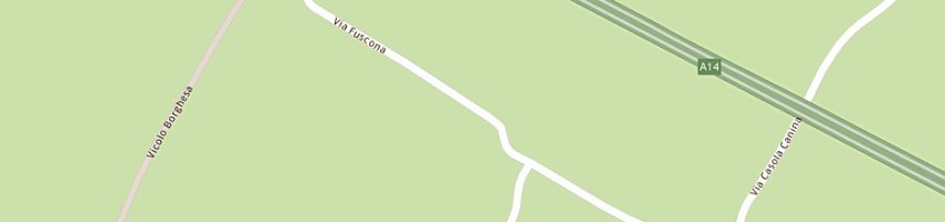 Mappa della impresa euro casa di melano annalisa a IMOLA