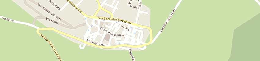 Mappa della impresa caseificio pienza solp spa a PIENZA