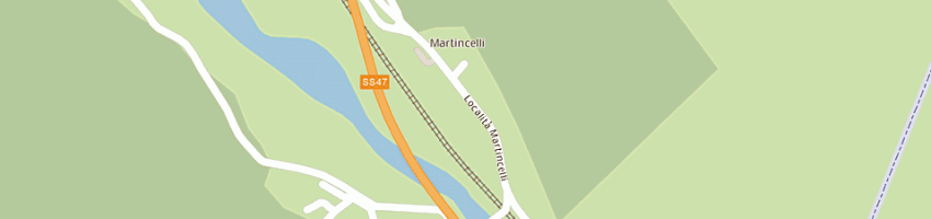 Mappa della impresa cassol orfeo e c (snc) a GRIGNO