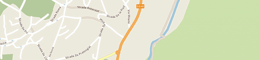 Mappa della impresa electro pollam di pollam mario e c (snc) a VIGO DI FASSA
