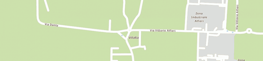 Mappa della impresa arcobaleno verniciatura snc di secco rita e c a GAZZO