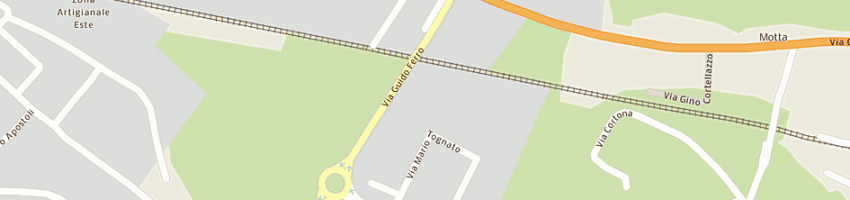 Mappa della impresa ctm srl a ESTE