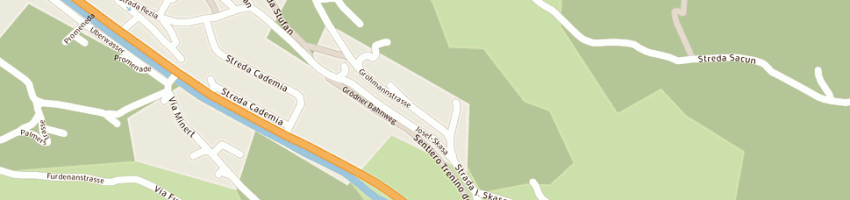 Mappa della impresa demetz ferdinando figli snc a ORTISEI