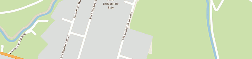 Mappa della impresa officine stefanelli (srl) a ESTE