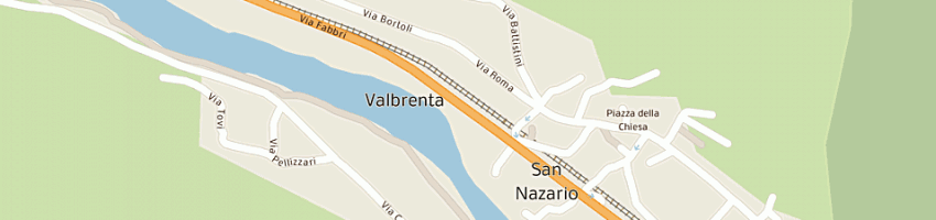 Mappa della impresa gheno luciano a SAN NAZARIO