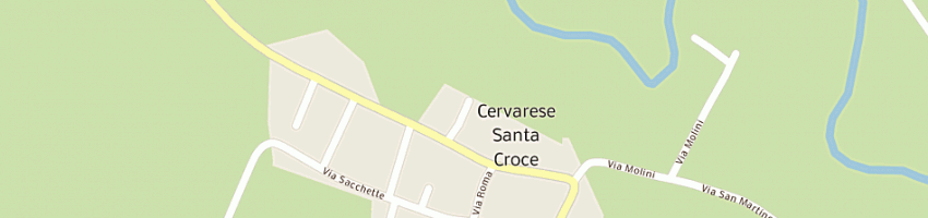 Mappa della impresa beauty store di frosini alessandra a CERVARESE SANTA CROCE