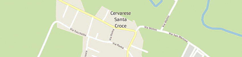 Mappa della impresa bonato gabriele a CERVARESE SANTA CROCE