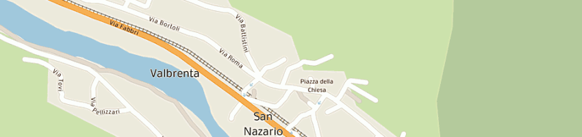 Mappa della impresa poste italiane a SAN NAZARIO