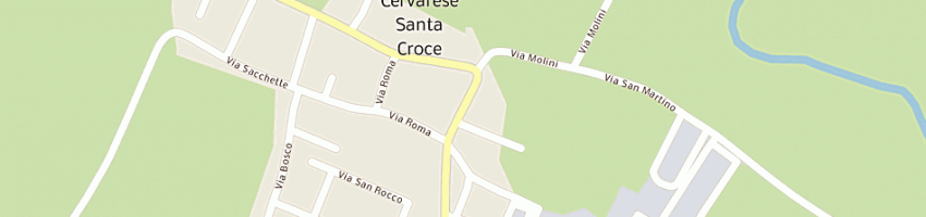 Mappa della impresa cenghiaro valter a CERVARESE SANTA CROCE