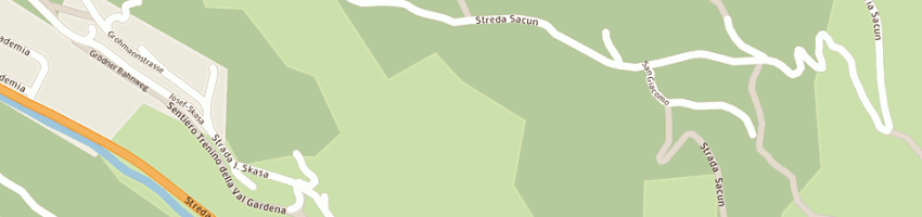 Mappa della impresa bernardi ulrico a ORTISEI