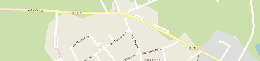 Mappa della impresa renato alessi (srl) a CAMISANO VICENTINO