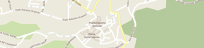 Mappa della impresa parrucchiera colpo di testa a PIANCASTAGNAIO