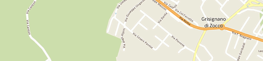 Mappa della impresa scuola media a GRISIGNANO DI ZOCCO