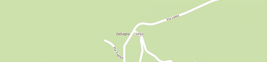 Mappa della impresa ristorante zattaglia srl a BRISIGHELLA