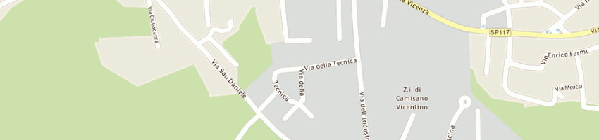 Mappa della impresa muraro viaggi e vacanze di muraro giorgio a CAMISANO VICENTINO